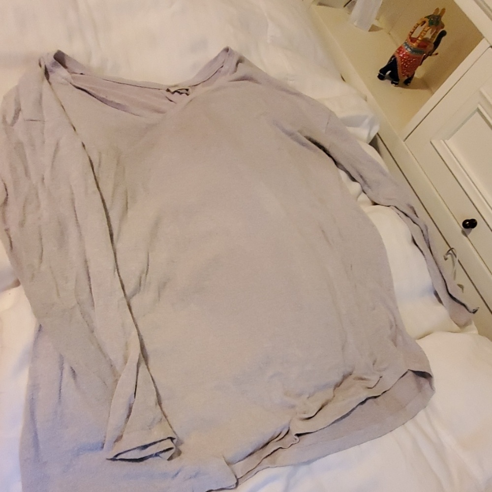 Sweater/ long sleeve shirt light pink